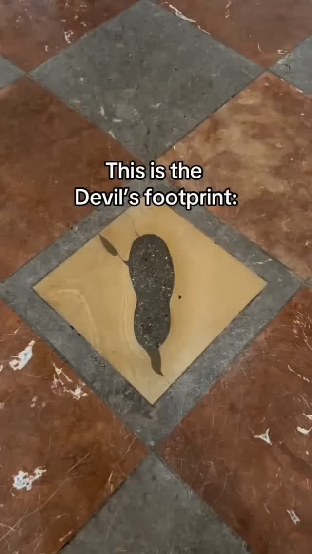 Frauenkirche's Devil's Footprint Legend
