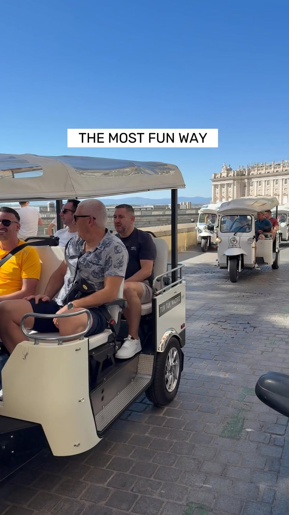 Iconic Madrid Landmarks Explored by Tuk Tuk
