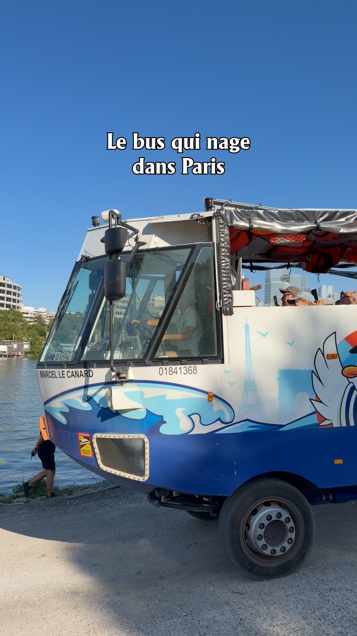 Parisian Amphibious Bus Tour Of Iconic Landmarks