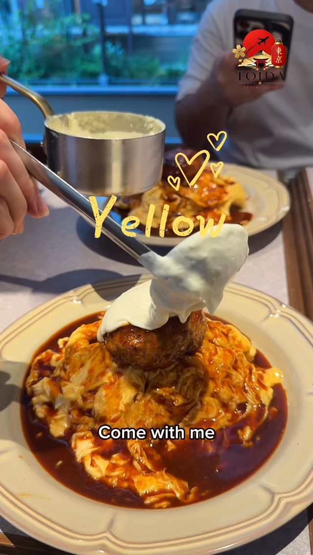 Yellow Restaurant's Omurice and French Toast