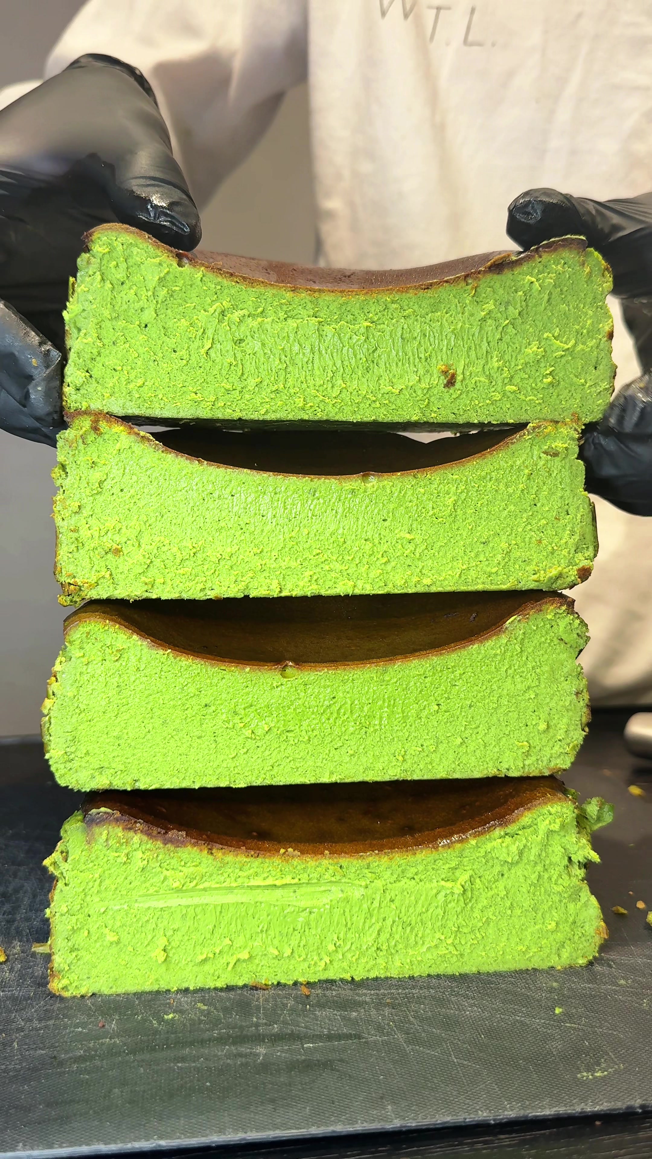Matcha Cheesecake From Osaka Cafe