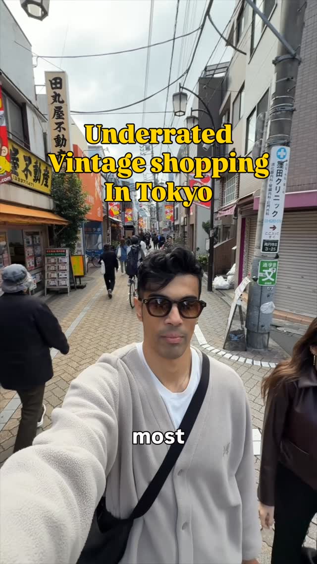 Tokyo Vintage Shopping and Dining Tour