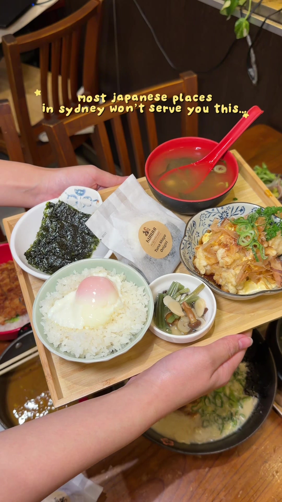 Japanese Restaurant Offers Homemade Onigiri