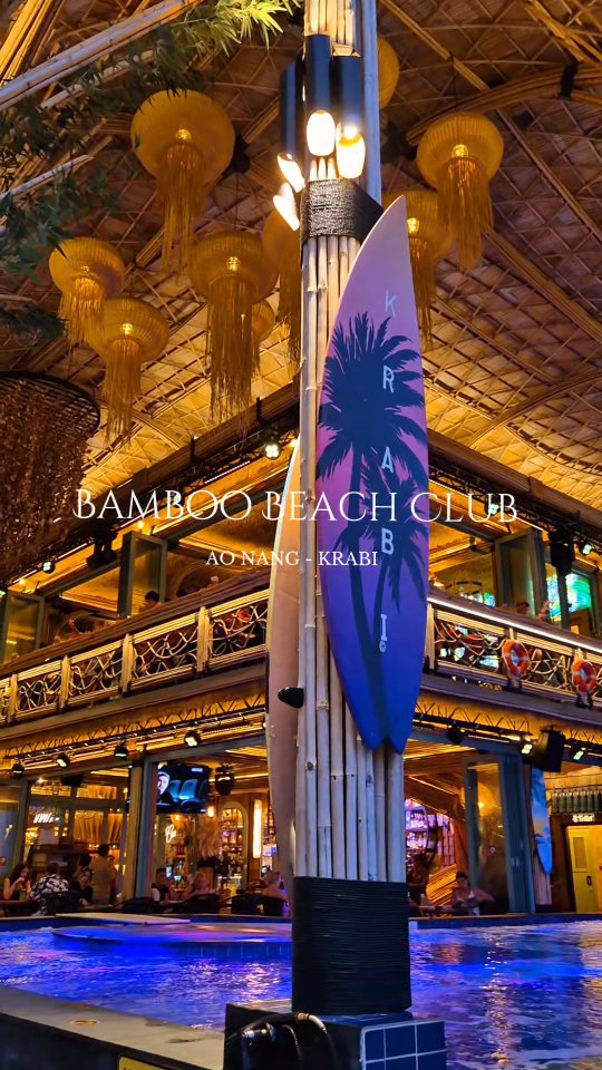Bamboo Beach Club in Krabi, Thailand