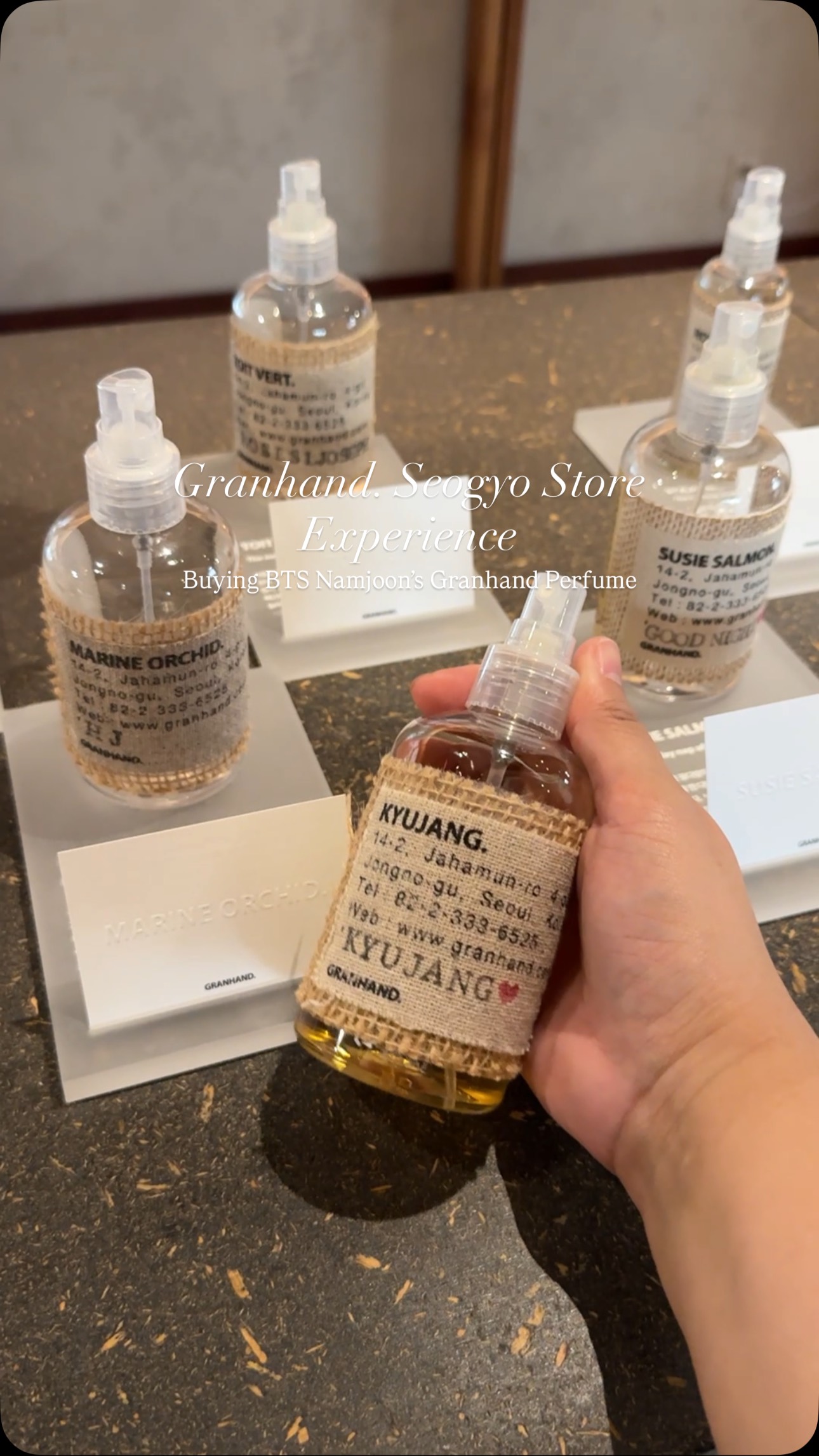 Seogyo Fragrance Store Features K-Pop Idol Scents