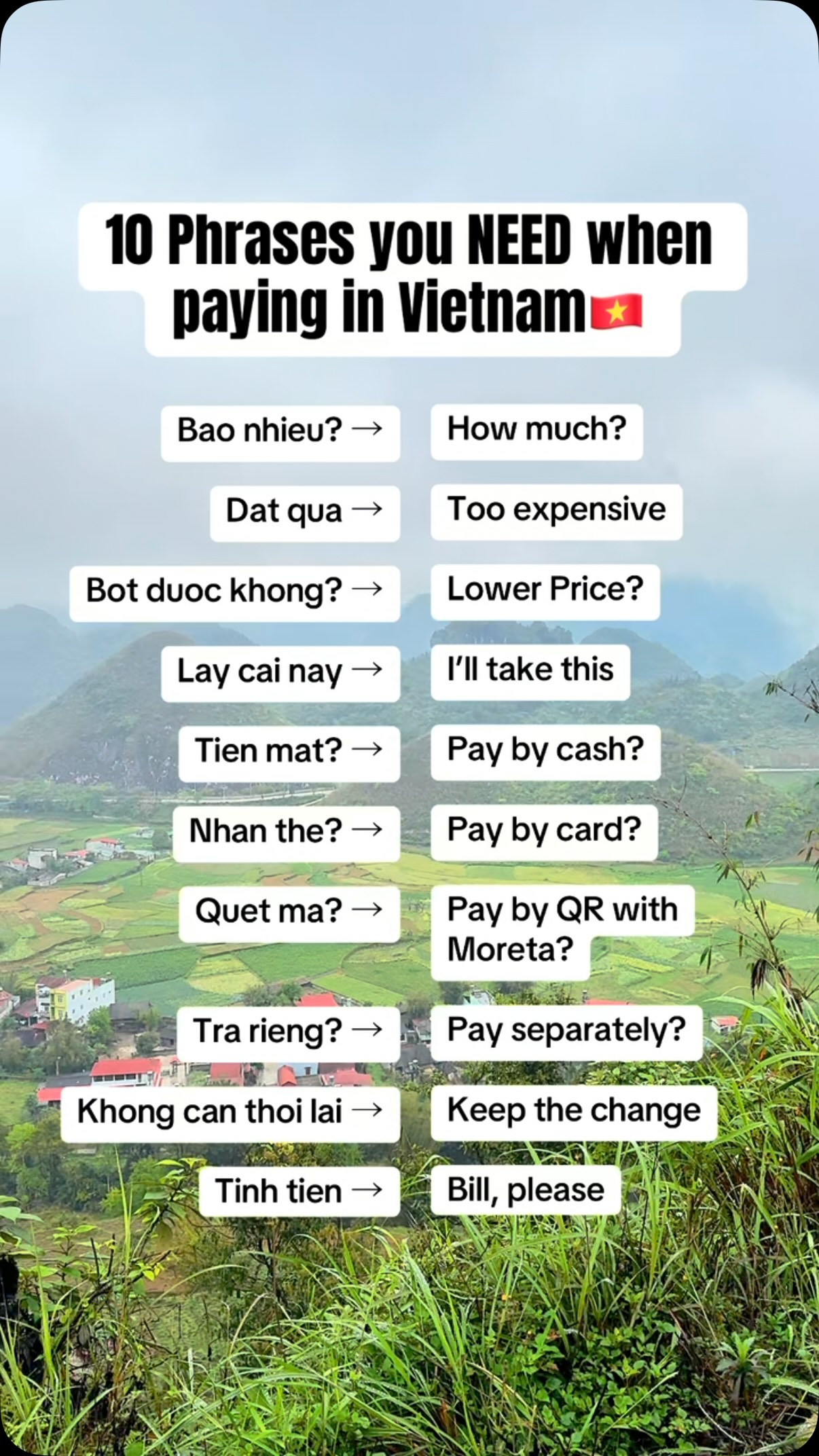 Vietnamese Destinations