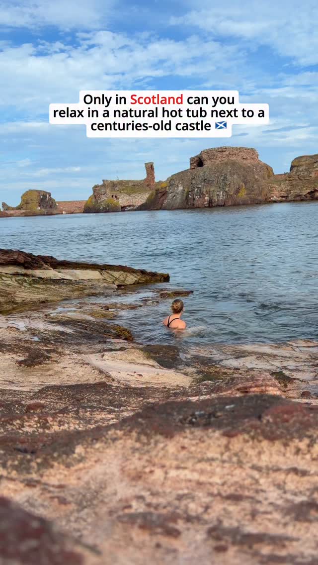 Scottish Natural Hot Tub and Castle