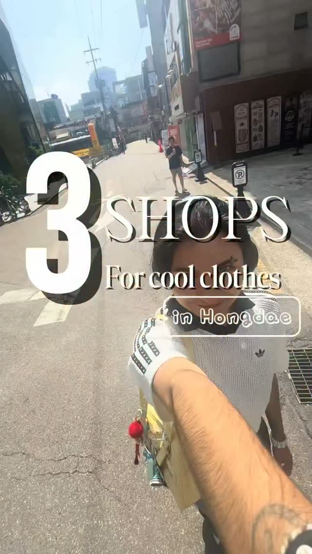 3 Shops in Seoul