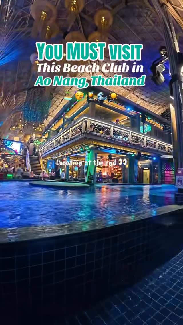 Krabi's Hidden Beach Club Offers Day and Night Entertainment