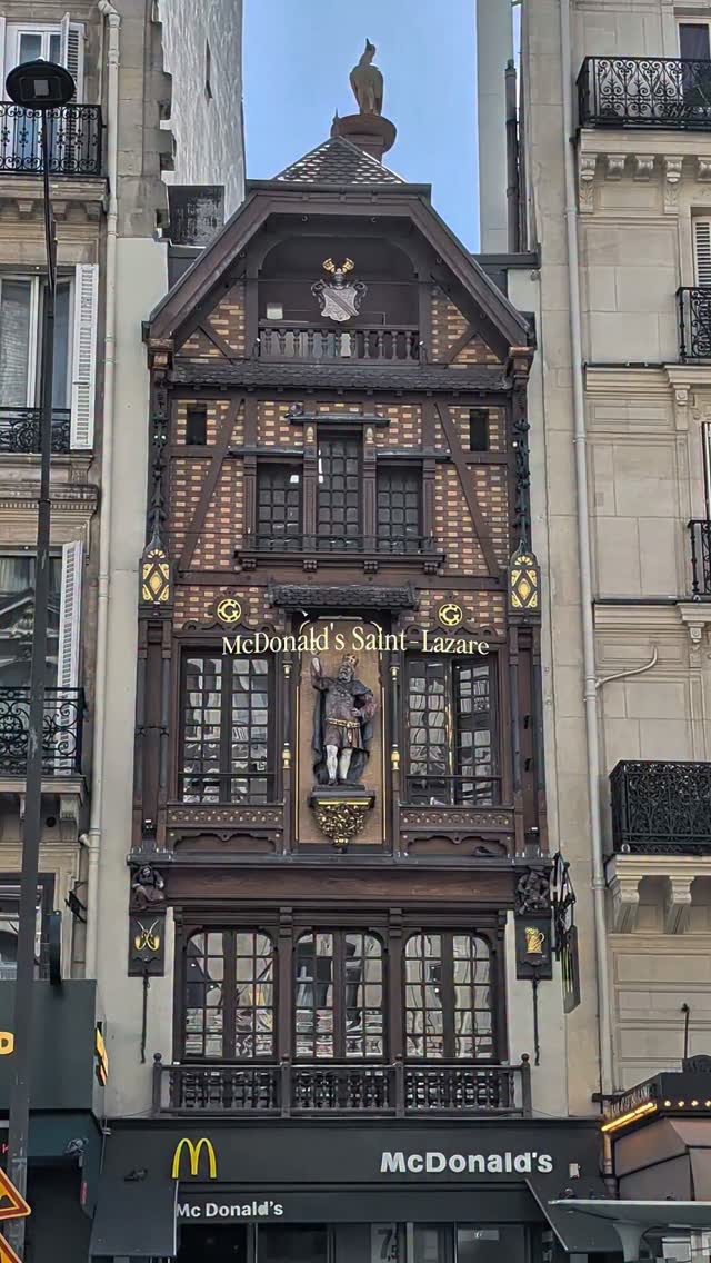 Paris McDonald's Housed In Belle Époque Building