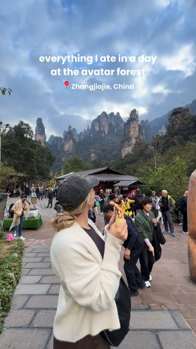 Dining In Zhangjiajie's Avatar Forest and Celestial Valley