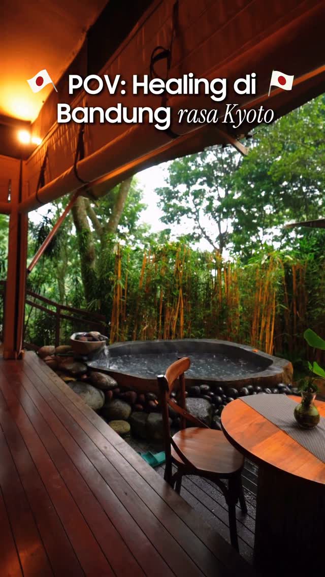 Kyoto-Inspired Onsen Experience Near Bandung