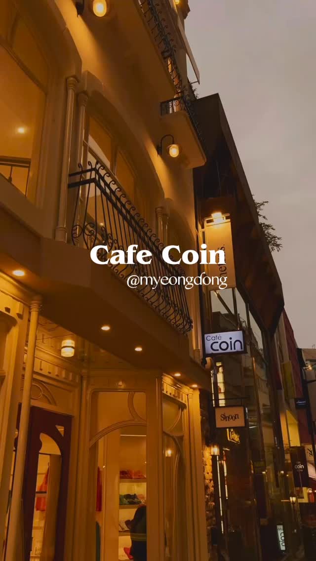 Cozy Cafe Coin in Myeongdong for Shopping Recharge