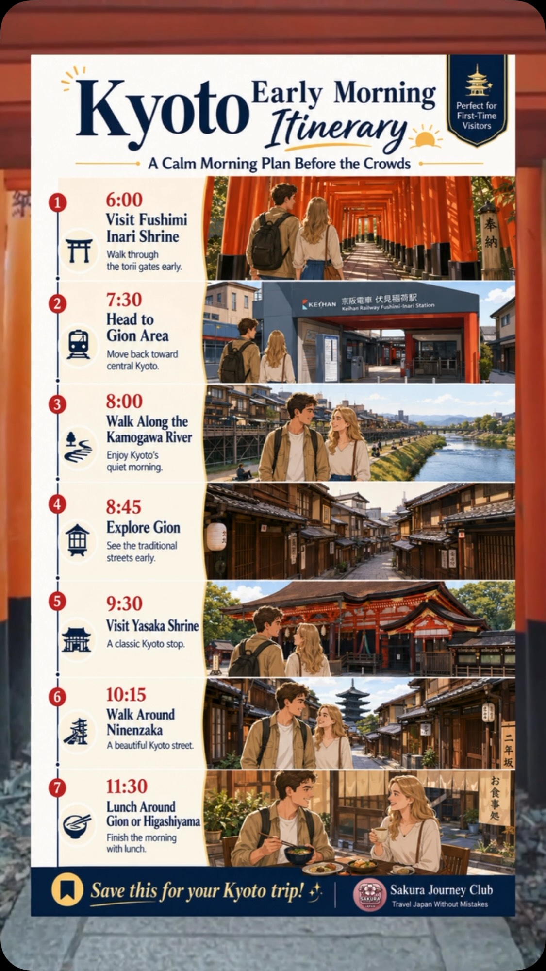 5 Attractions in Kyoto