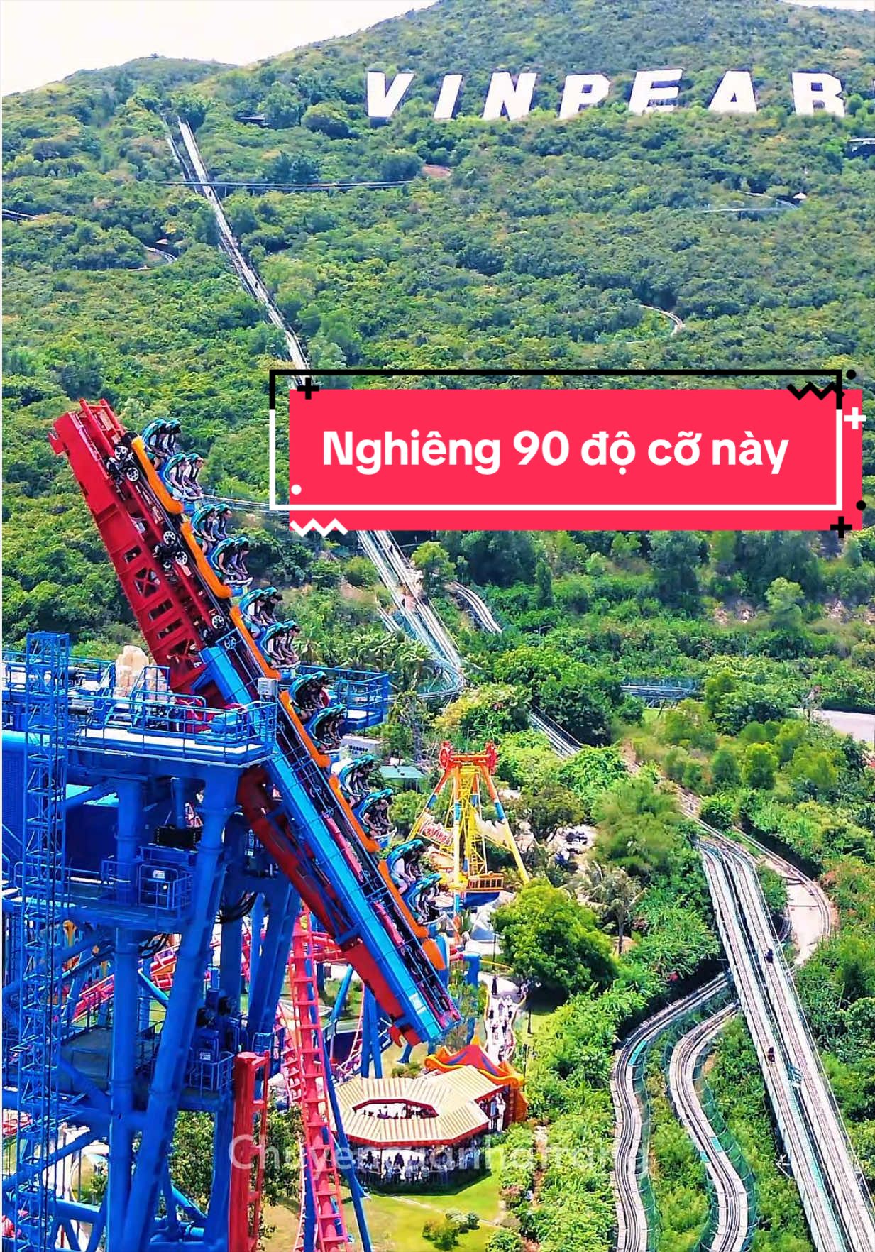 Scariest Roller Coaster in Vietnam at VinWonders