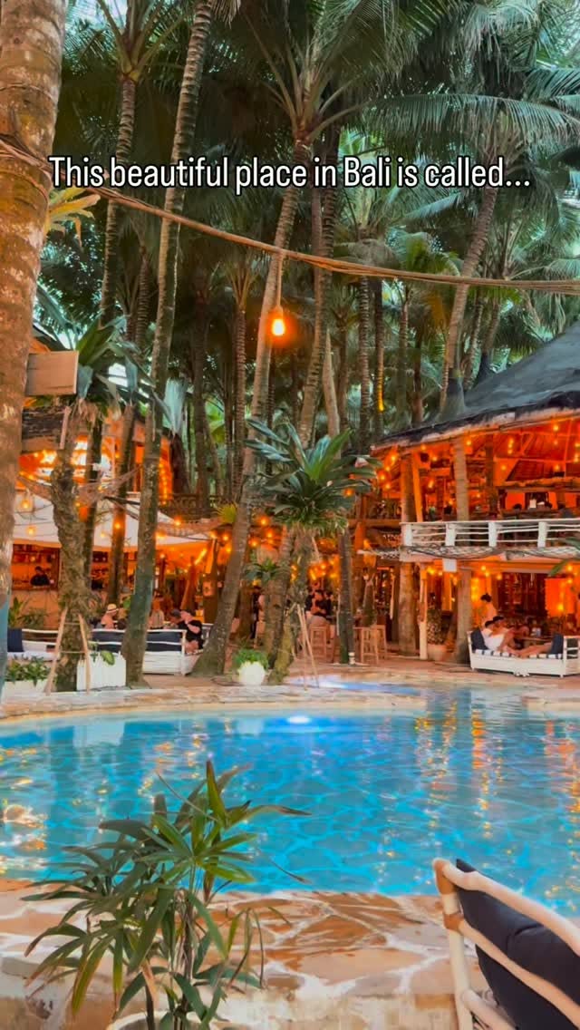 Bali Beach Club Features Pool, Restaurant, and Beach Access
