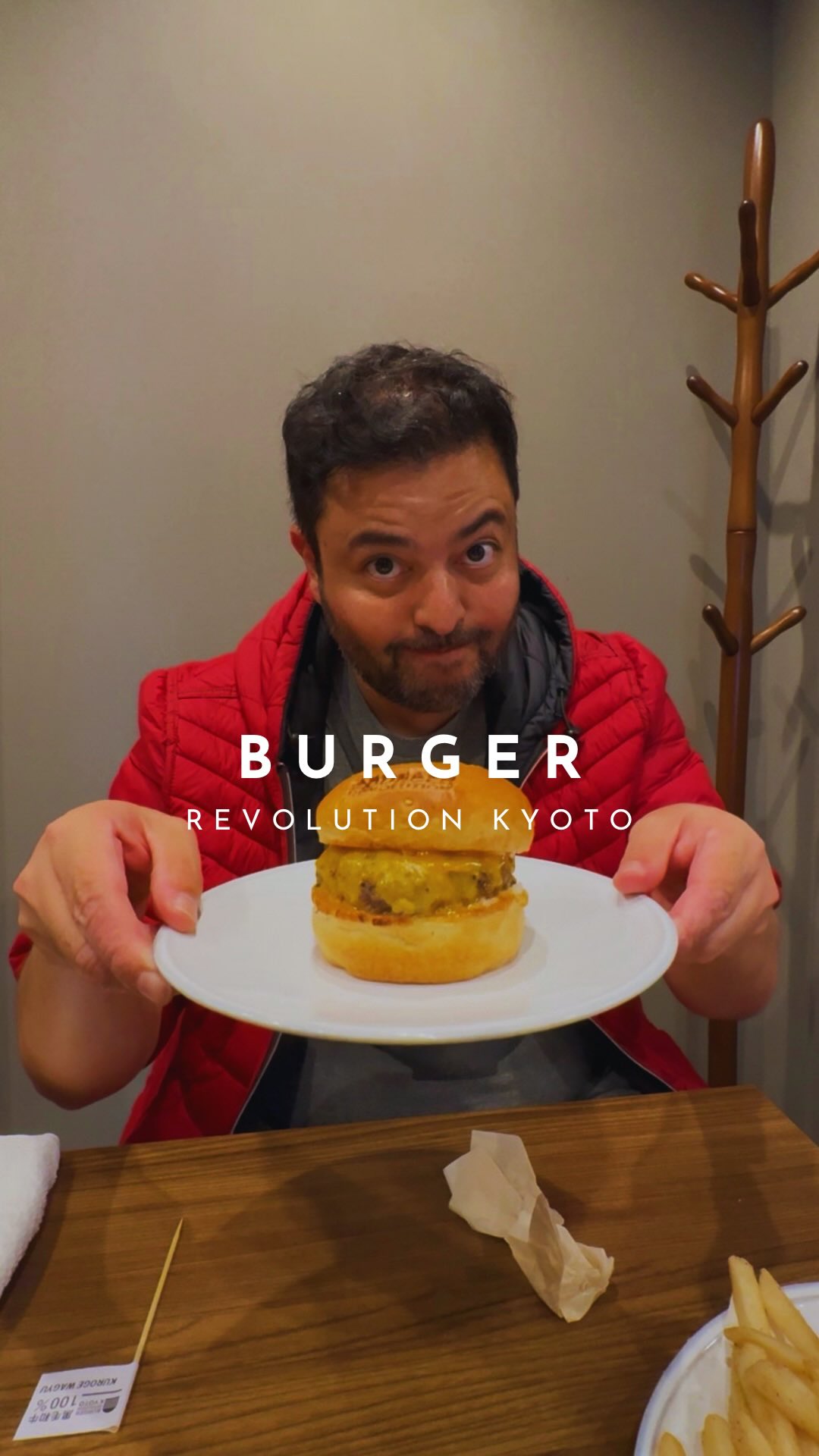 Burger Revolution Kyoto's Wagyu Burgers and Truffle Fries