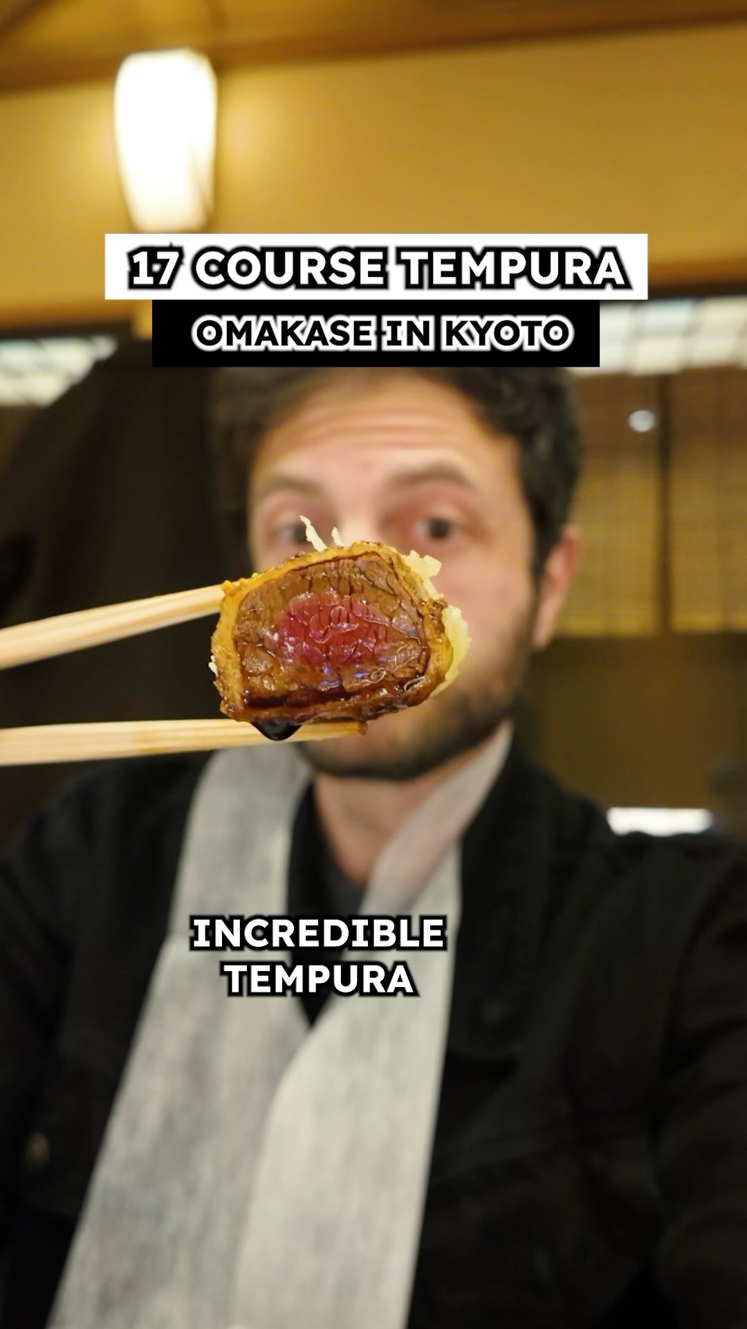 Kyoto Tempura Omakase In Historic Teahouse