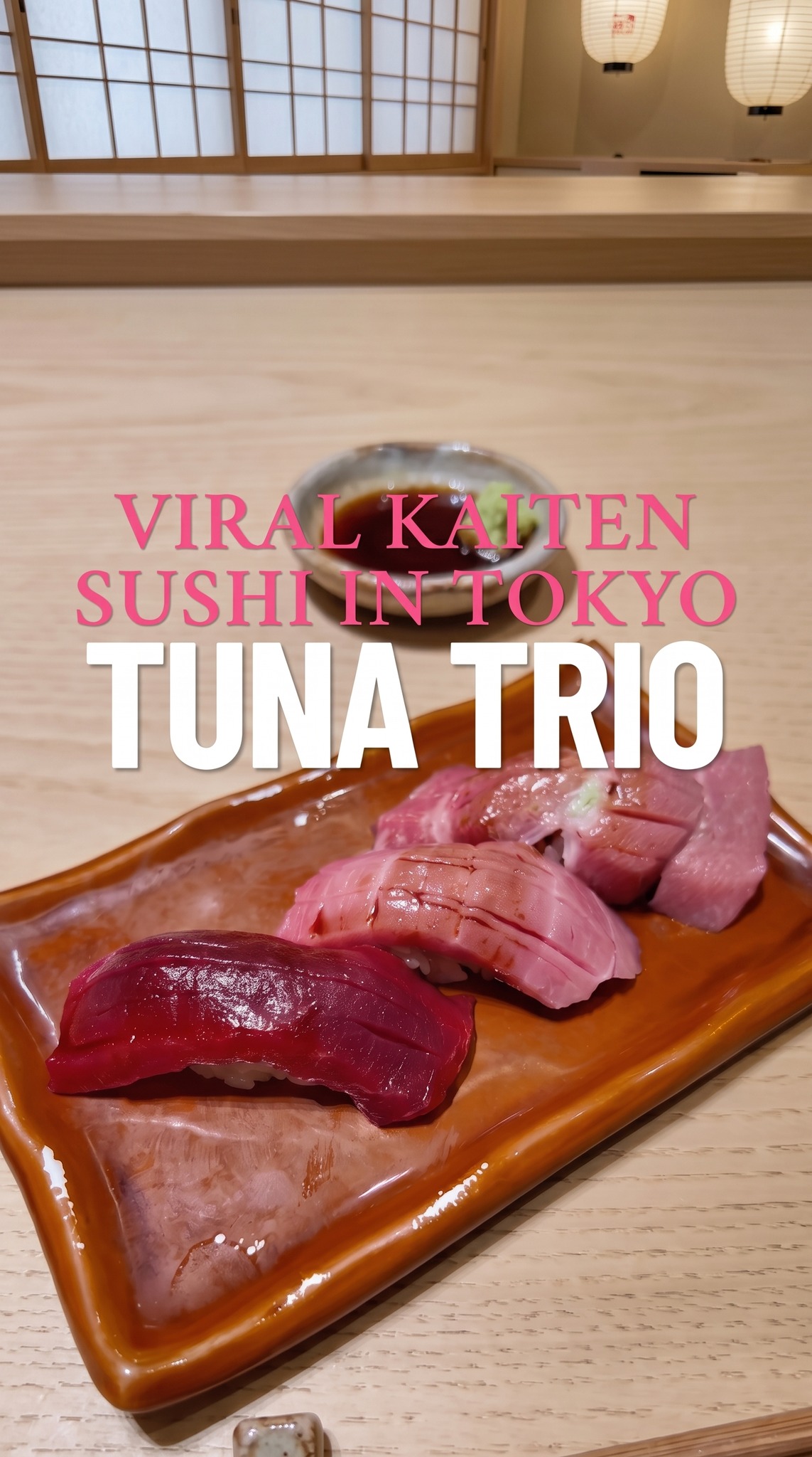 Tokyo Tuna Sushi at Kaiten Restaurant