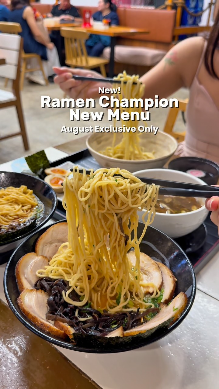 Ramen Champion Features Flavorful Tsukemen