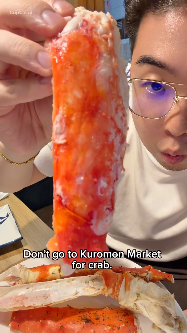 Osaka's Unlimited Crab Legs Buffet