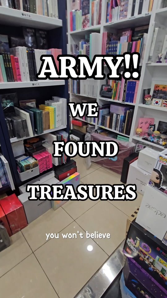 Myeongdong Underground Shopping Center's K-Pop Treasures