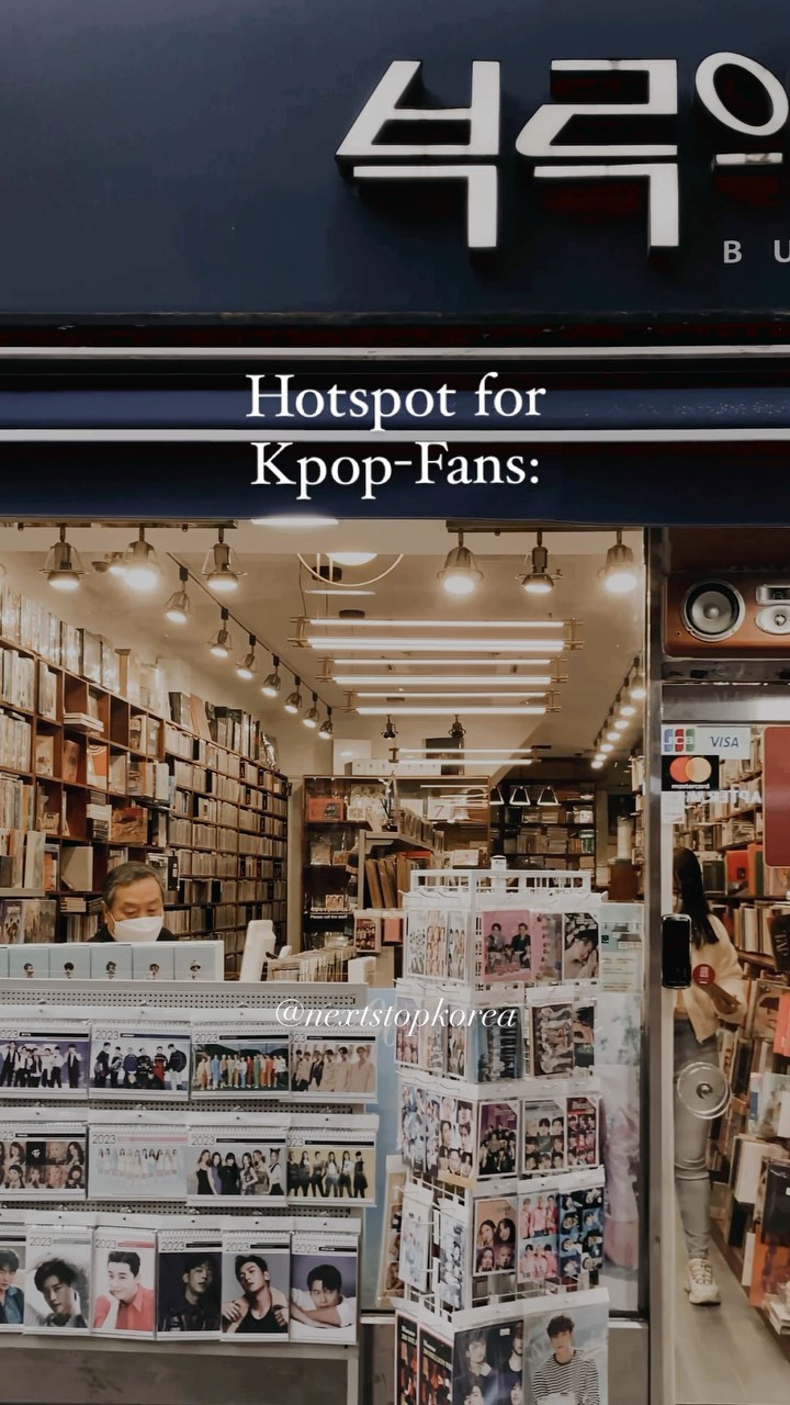 K-Pop Merchandise Store in Seoul