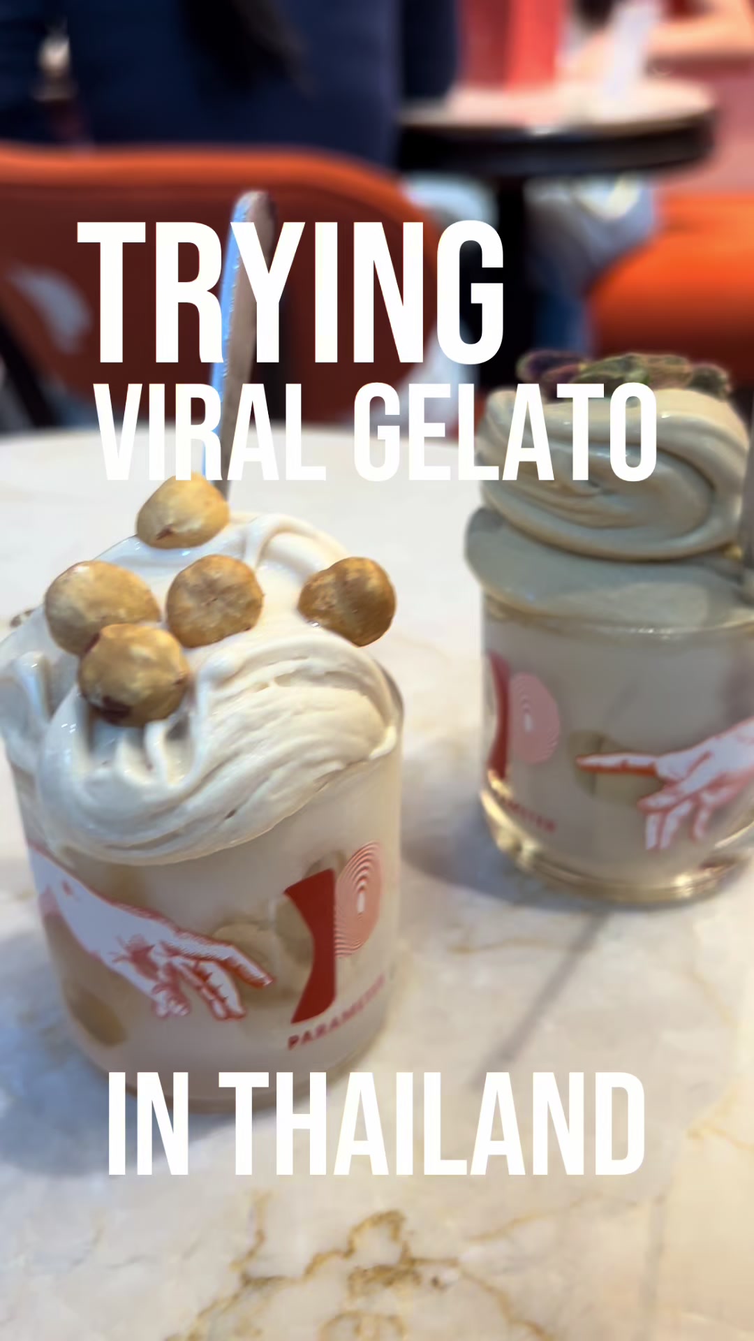 Siam Paragon's Gelato and Granita