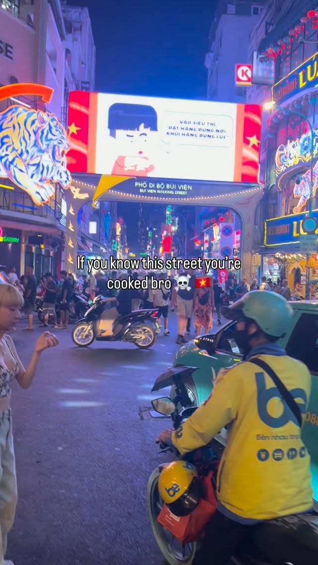 Bui Vien Walking Street's Vibrant Nightlife