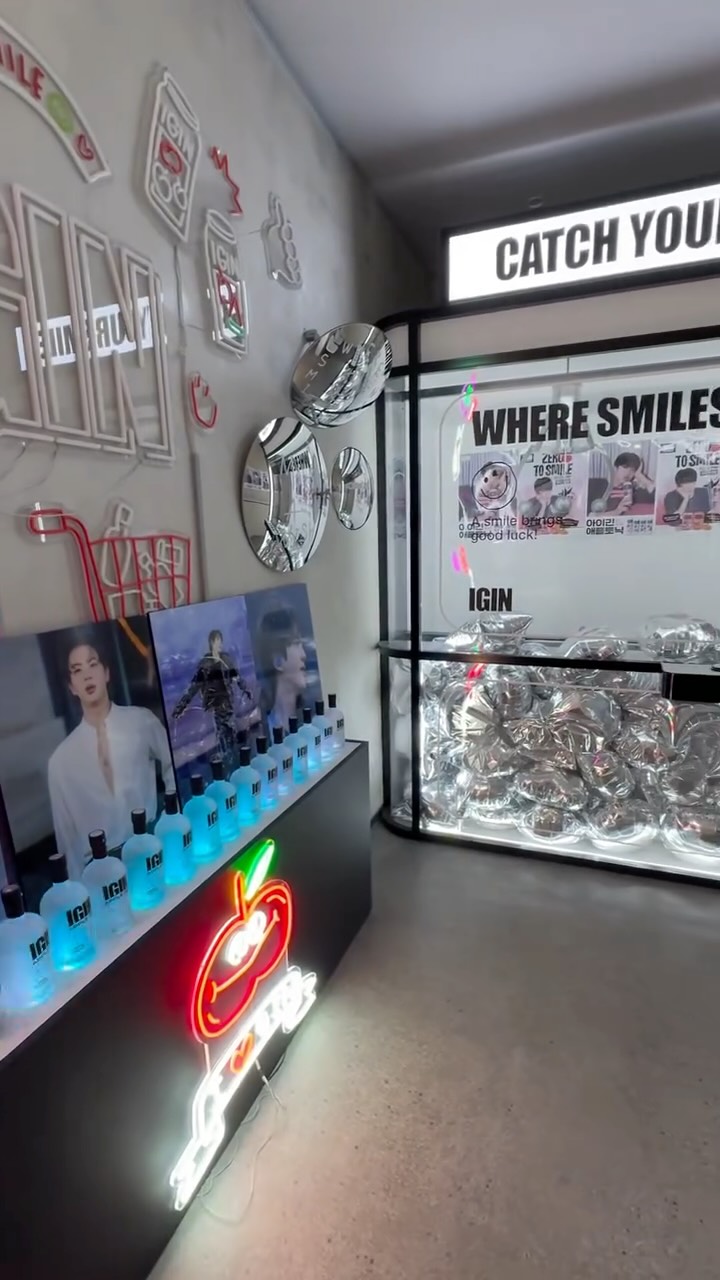 Jin Pop-Up Store Offers Merch and Photo Booth
