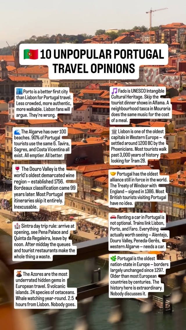 Portugal Travel Gems Beyond the Usual Itinerary