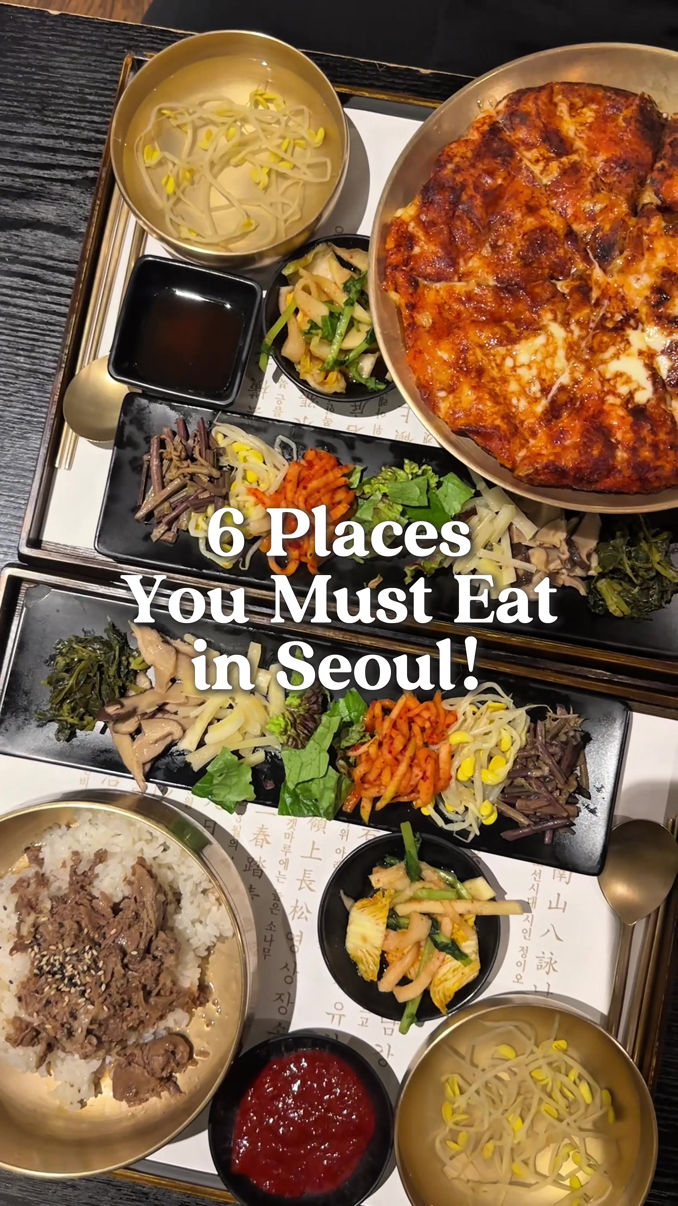 6 Restaurants in Seoul