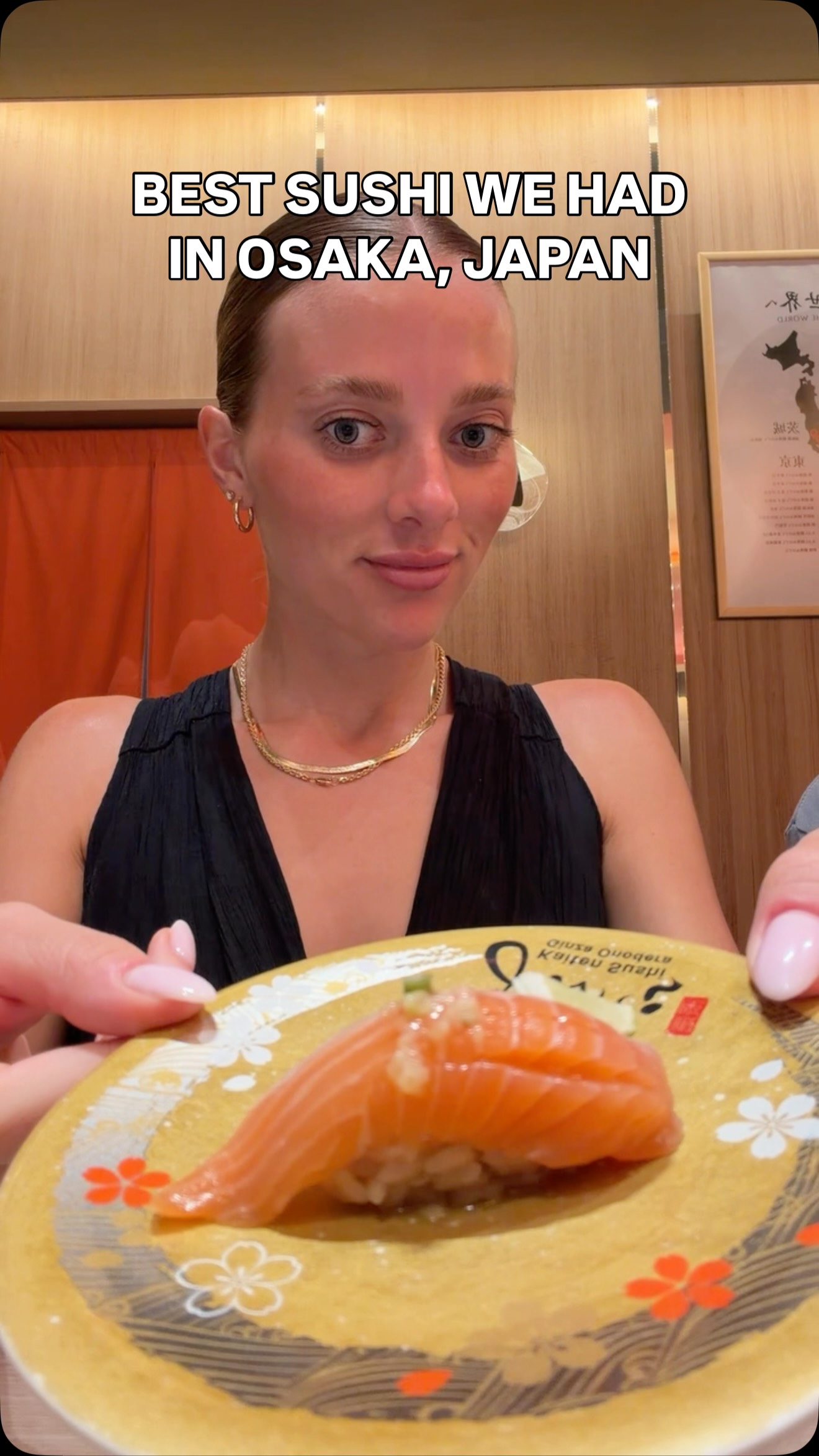 Osaka's Fresh Conveyor Belt Sushi Spot