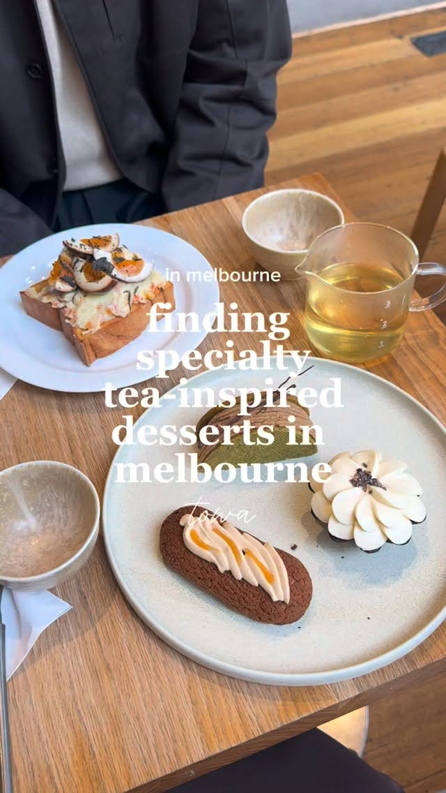 Melbourne's Hojicha & Pear Eclair Destination