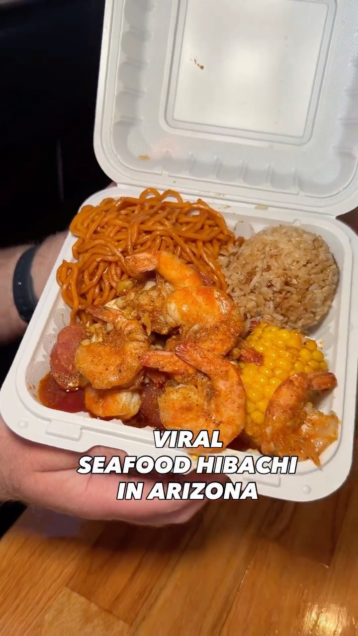 Viral $14 Seafood Hibachi Lunch Special