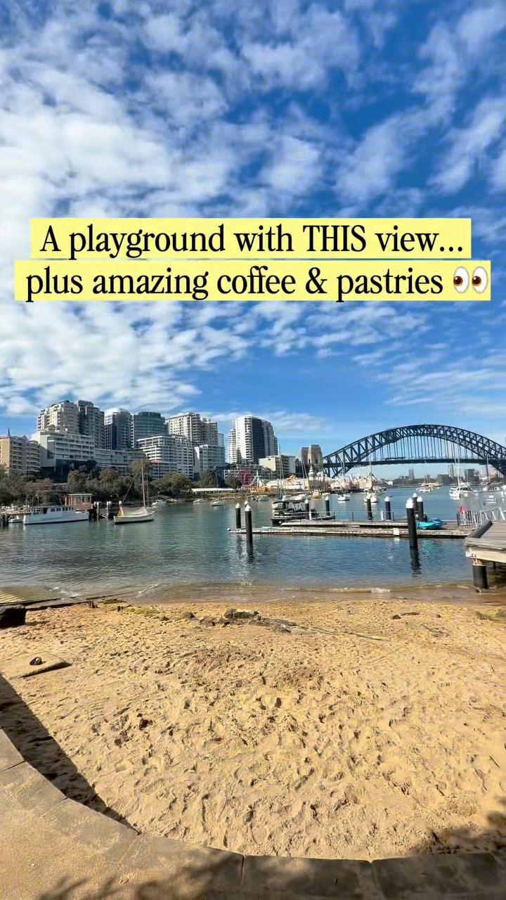 Playground Views Near Sydney Harbour Bridge