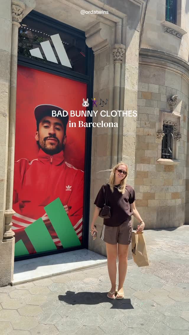 Barcelona Stores Feature Bad Bunny Merchandise
