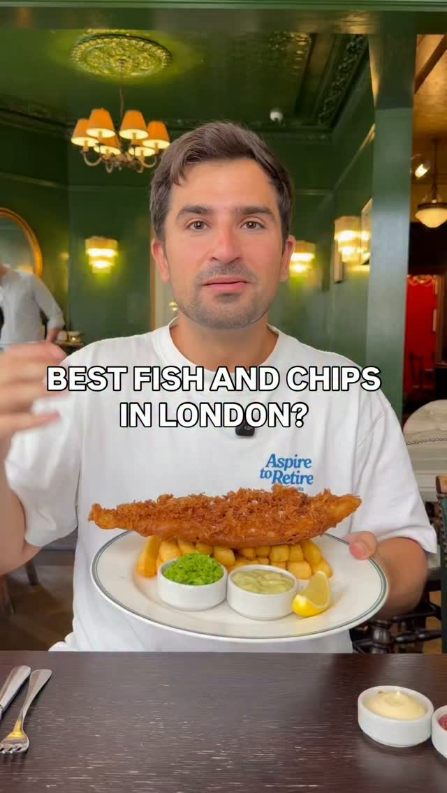 London Pub Serves Delicious Fish and Chips