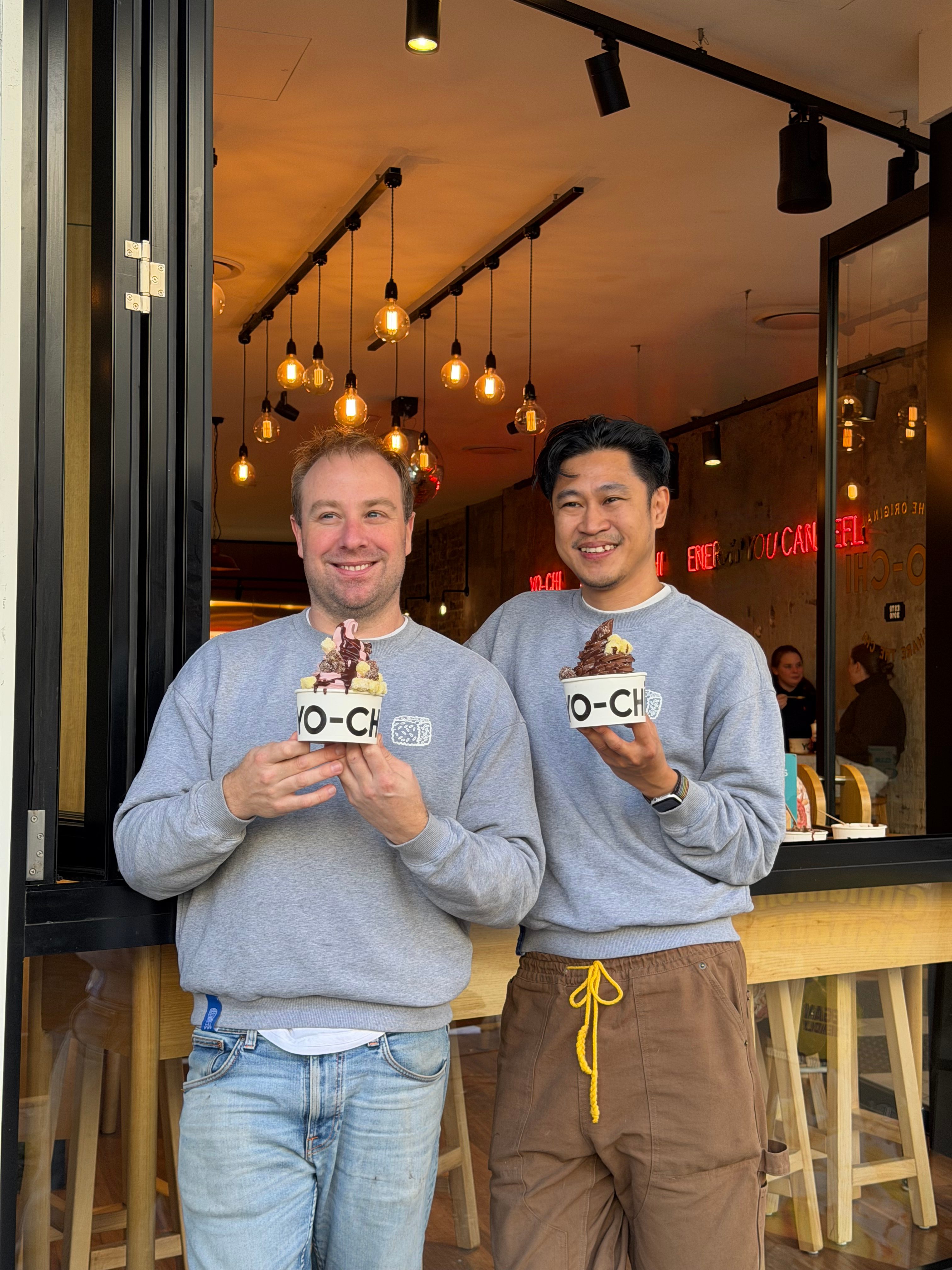 Frozen Yogurt And Lamington Collaborations