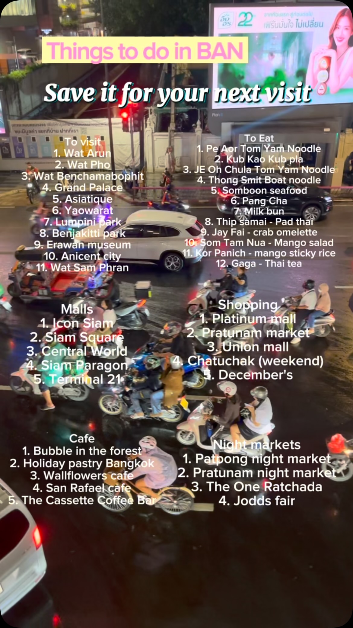 35 Places in Krung Thep Maha Nakhon