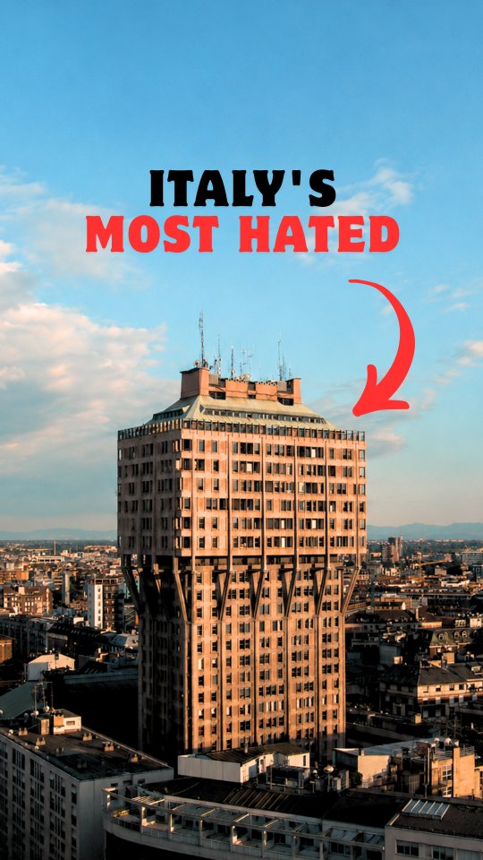 Velasca Tower Stands Alone