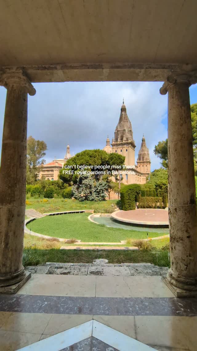 Secret Royal Gardens on Montjuïc
