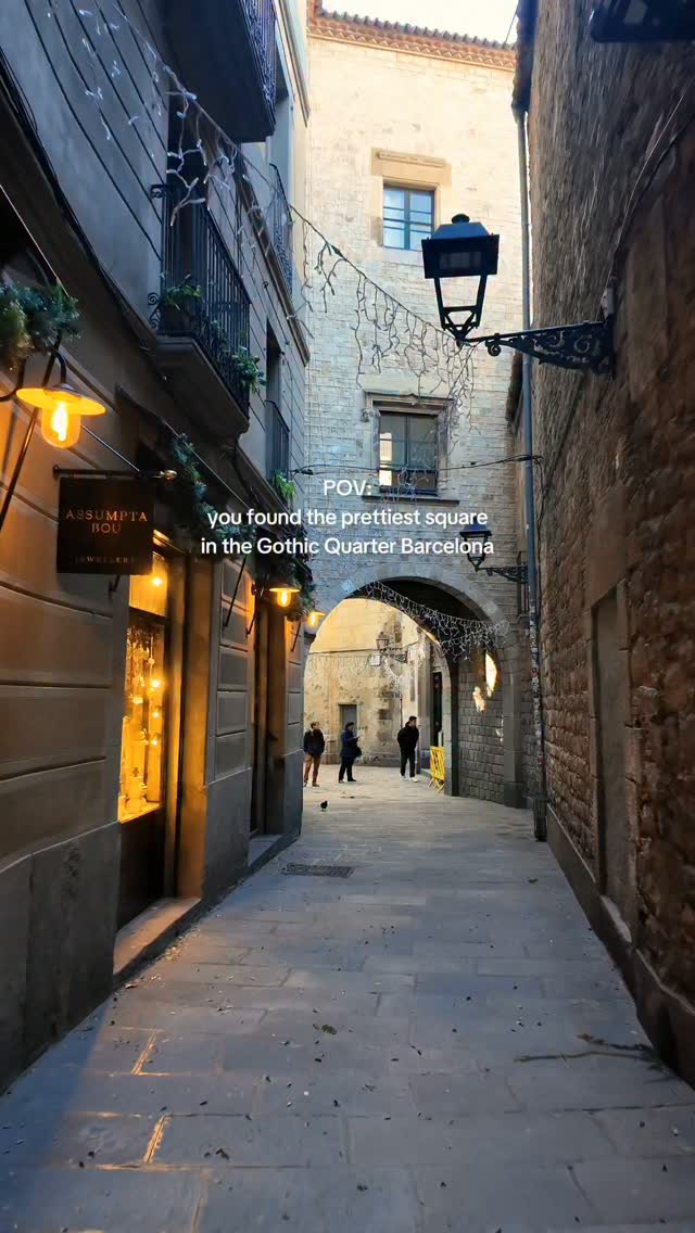 Hidden Gothic Quarter Square With Scarred Walls
