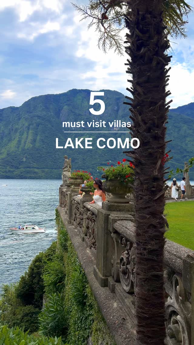 Five Lake Como Villas With Gardens And Views