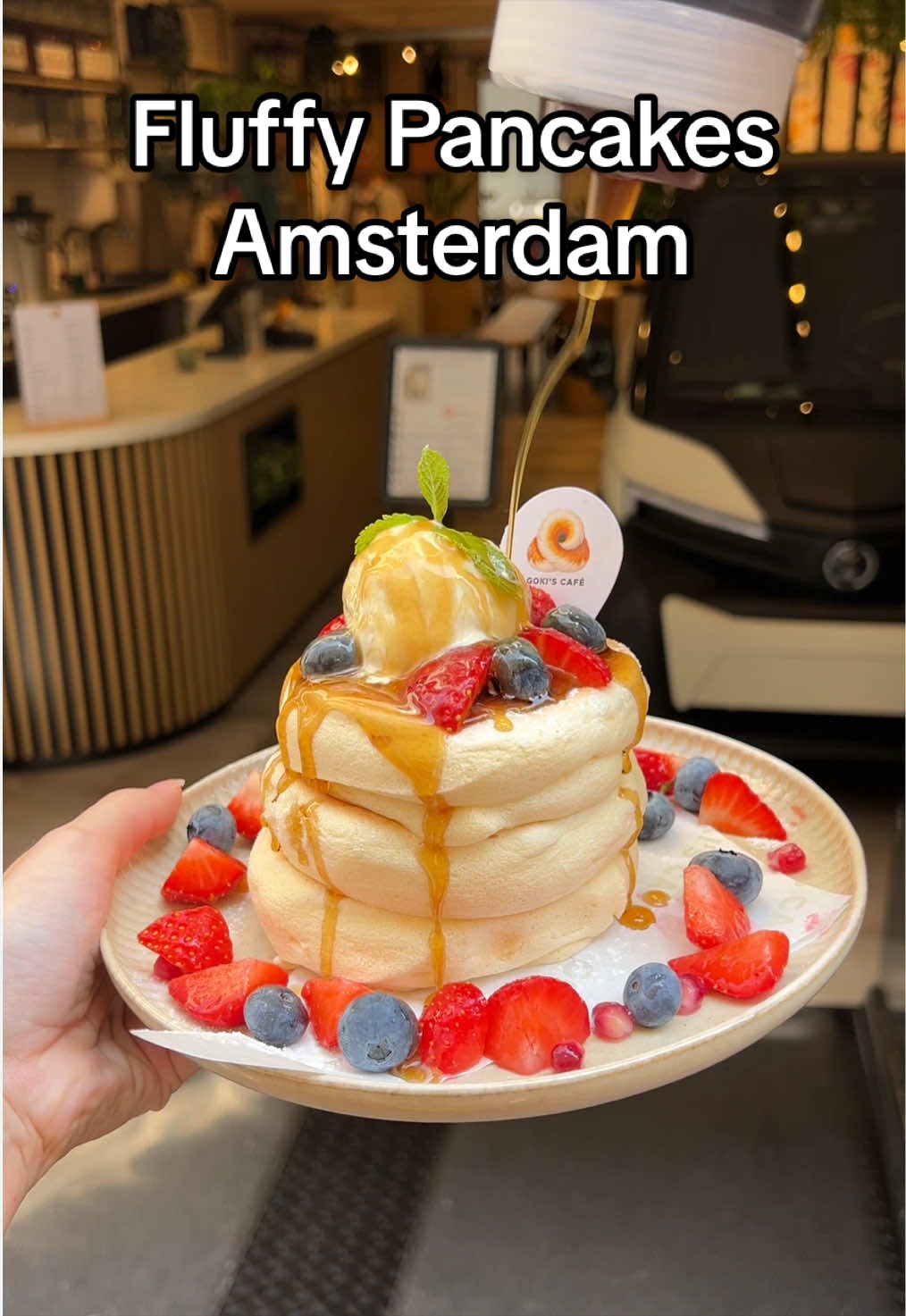 Goki's Cafe Serves Fluffy Soufflé Pancakes