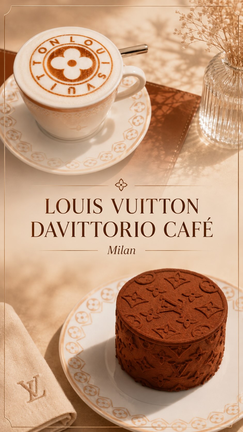 Louis Vuitton Café Offers Luxury Milanese Experience