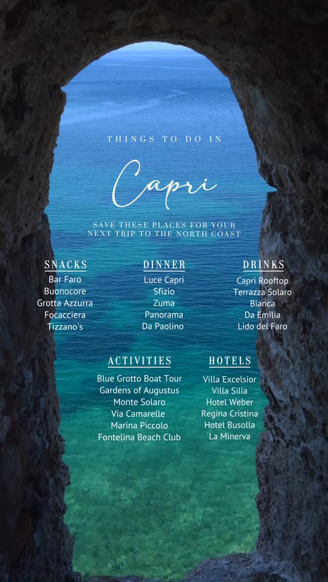 26 Places in Campania