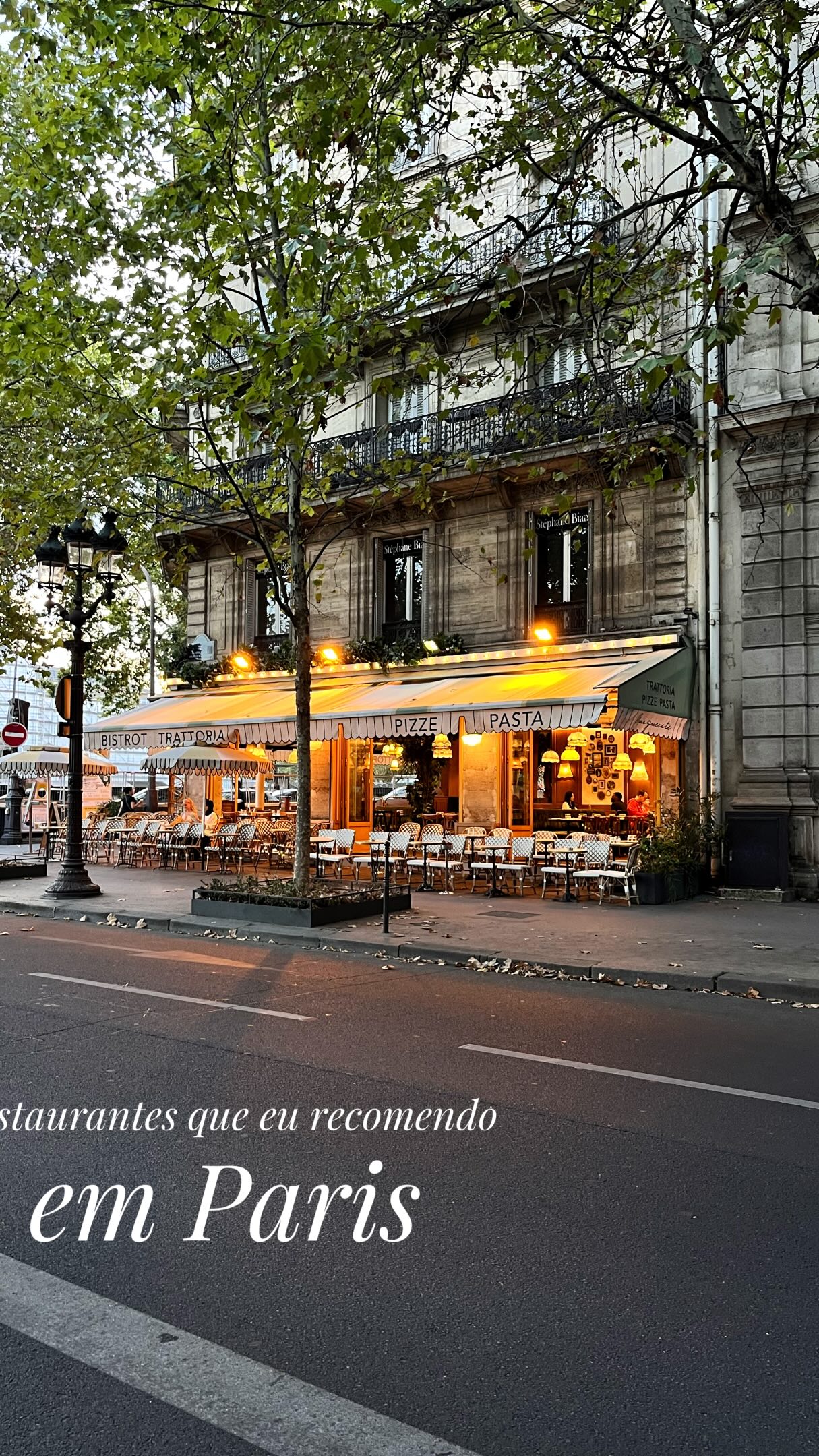 3 Restaurants in Paris