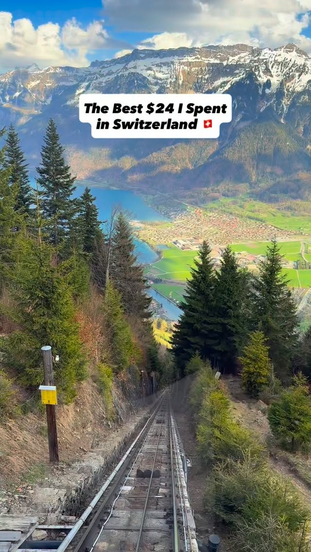 Harder Kulm Views Over Lake Brienz And Thun