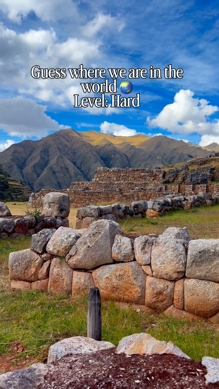 Four Locations to Guess in Peru